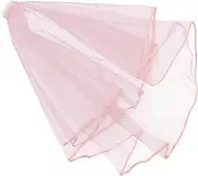 [MOBUTOFU] Double Layer Veil Bridal Wedding Short Style Satin Bachelorette Party Photo Shot