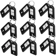 SEWACC 50Pcs Key Tags Multi Function Key Labels for Organizing Keys Luggage and Id Accessories Convenient Keyring Tags for Easy Identification and Management