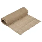 6 Pcs Burlap Fabric Roll 1 Ft x 9.84 Ft Natural Jute Burlap Roll
