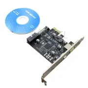 PCI-E To USB3.1 Type-C/PCI-E To USB Fast Charge+19PIN Front USB Adapter Card