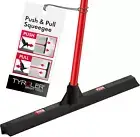 Tyroler Push & Pull Squeegee | 44Cm Rubber Head | 140Cm Anti-Rust Handle | 10...