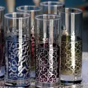 Egizia Vodka Glass Set-3 Alibaba Shot Kaff Mix Colors Barware Italy
