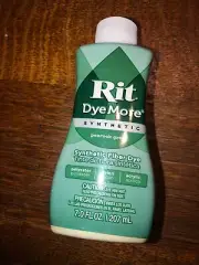 New RIT Dye More Synthetic Fiber Dye Polyester-Nylon-Acrylic CHOOSE COLOR