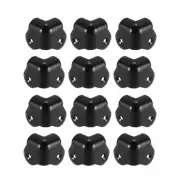 Plactic Box Corner Protectors Edge Guard Protector 27 x 27 x 28mm 12pcs