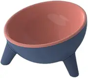 Raised Cat Bowl Pet Feeder Pet Bowl Elevated Dog Bowls 15° Tilted Pet Water Bowl, Sturdy Design, Suitable for Cats and Small Dogs