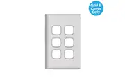 HPM Excel 6 Gang Grid & Plate | XL770/6GPLWE
