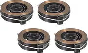 uxcell Drill Press Spring Drill Press Quill Feed Return Coil Spring Assembly Spring Steel Chemical Blackening Finish 1540mm Expand Long 52 x 12 x 0.7mm 4 Pcs