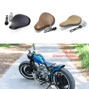 For Harley Bobber Chopper Sportster 883 Black Motorcycle US Solo Seat Spring Kit