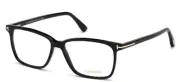 New Tom Ford Reading Glasses TF 5478-B 001 55-14 145 Black & Gold Frames Readers