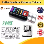2x BREVILLE Espresso Coffee Machine Cleaning Tablets Cleaner Cafetto 16 Tablets
