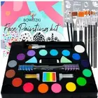 Face Body Paints Kits Kids Hypoallergenic Make Up Palette-Safe Pro Face Paint