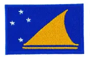 TOKELAU ISLANDS FLAG PATCH patches backpack BADGE IRON ON NEW EMBROIDERED