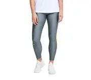 Under Armour Compression Tights Womens HeatGear Ankle Training Turquoise Blue