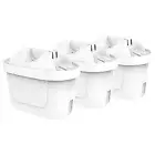 Water Pitcher Replacement Filter Cartridge for Brita, Maxtra, Maxtra+, Mavea Jug