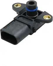 X AUTOHAUX 3 Pins Car Intake Manifold Absolute Air Pressure Sensor 13628617097 DC 12V for BMW E60 E66 E82 E90 E91 X3 X5 M6