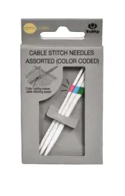 Tulip Color Coded Cable Stitch Needles AC-069e