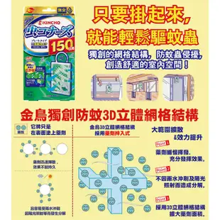 【假日正常出貨 領卷免運】原廠公司貨日本 金鳥 KINCHO 金雞 防蚊掛片150日 除蚊噴霧130回無香料 蚊香 替代