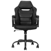 TRUE BTS Task Chair 52276- BLK Durable Metal Arms With Supportive Arm Cushions