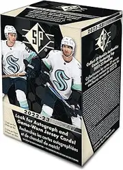 Upper Deck 2022-23 SP Hockey Card Blaster Box (8 Packs of Hockey Cards)