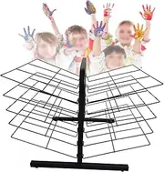Art Drying Rack,Classroom Drying Rack,10th Floor Metal Art Work Storage Display Rack,Space Saving Rack for Suitable for Drying Oil Paintings at Home and Art School