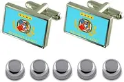 [Select Gifts] Shirt Dress Studs Lazio Region Italy Flag Cufflinks
