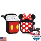 ZAHIUS Airpods Silicone Case Cool Cover Compatible for Apple Airpods 1and2 [C