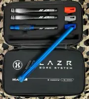 NEW HK Army Luxe Threaded LAZR Barrel Kit w/ Black Inserts - Dust Blue