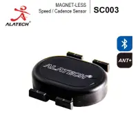 在飛比找momo購物網優惠-【ALATECH】藍牙/ANT+自行車雙頻無磁速度踏頻器(S