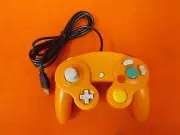 USB Wired Controller GameCube Gamepad Orange For PC MAC Linux Brand New 7335