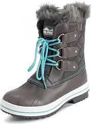 [POLAR] Products Womens Snow Boot Quilted Short Winter Snow Rain Warm Waterproof Boots