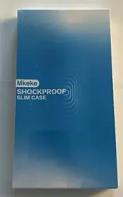 Mkeke Shockproof Slim Case Blue And Clear For iPhone 13/14