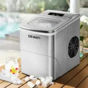 Ice Cube Maker Portable Commercial Machine Home Countertop Bullet Shaped Ice
