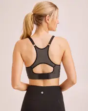 Peachymama Active Seamfree Sports Bra - Charcoal