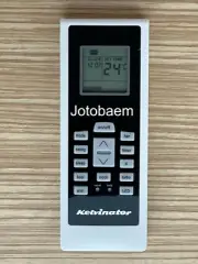 Air Conditioner Remote Control Kelvinator models KSE26CRB, KSE35CRB, KSE70CRB