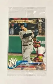 Topps 2018 Sealed Pack Unopened 4 cards Aaron Judge Yankees