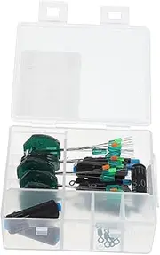ifundom 1 Set Road Fishing Tool Compact Fishing Accessories Kit for Enhanced Techniques Improved Success Rates Includes Versatile Storage Box for Lures Floats and Lines