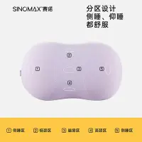 在飛比找Yahoo!奇摩拍賣優惠-精品SINOMAX賽諾蜜桃枕記憶棉枕頭頸椎睡眠成人款枕芯一對