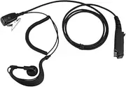 PTT MIC G Shape Earpiece Headset for Sepura STP8000 Walkie Talkie Ham Radio Hf Transceiver Handy C1035A