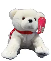 Rare Coca-Cola Coke Collectible Christmas Polar Jr. Bear Plush (NWT)