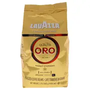 Qualita Oro Coffee Roast Whole Bean Coffee by Lavazza for Unisex - 35.2 oz Coffee