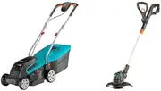 GARDENA Battery PowerMax Lawnmower and Trimmer