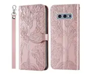 For Samsung Galaxy S10E Cover with Kickstand - Pink