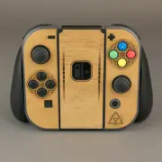Wood Veneer Kit for Nintendo Switch Joy-Con Controller - Triforce Edition