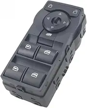 Window Switch for Houghton Commodore VE 2006-2013, Grey Black with Lighting Electric Car Window Control Switch 92225343