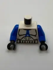 Lego Star Wars Clone Trooper with Blue 501st Legion Markings Pattern Torso A21