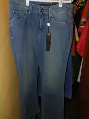 Nine West Bleecker Fit Bootcut Women's Size 4 Stretch Flap Pocket Denim Jeans