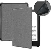 Case for Kindle Paperwhite 10th Generation 2018, Kindle Case with Waterproof Kindle Paperwhite E-Reader Case, e-Book-Reader-Covers with Auto Sleep/Wake for Kindle Paperwhite 10th Gen - Grey