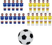 Soccer Men Set - Resin Table Guys Soccer Player Figures,Fun Football Men Figures Kit for Fans, Adults, Boys, Boyfriends
