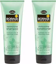 ShiKai Borage Shampoo & Conditioner Set - Hydrates Hair and Nourishes Scalp 240ml