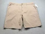 Joe's Jeans The Brixton Burlap Mens Shorts 42 Kahki Chino Comfort Stretch NWT